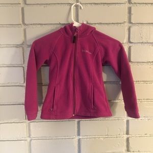 Columbia Kids Fleece Pullover Hoodie Sz 6 /6x